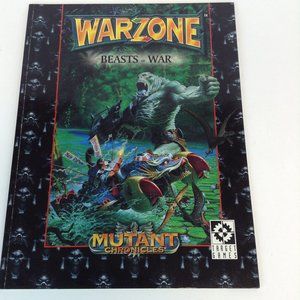 Vintage 1997 Warzone Beasts of War #9404